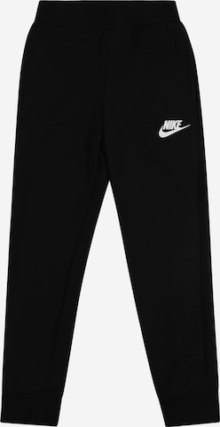 Nike Sportswear Tapered Nadrág 'CLUB FLEECE' - fekete: elől