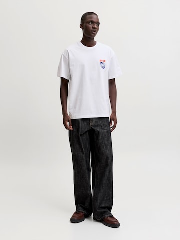 JACK & JONES Футболка 'JORKPOT' в Белый