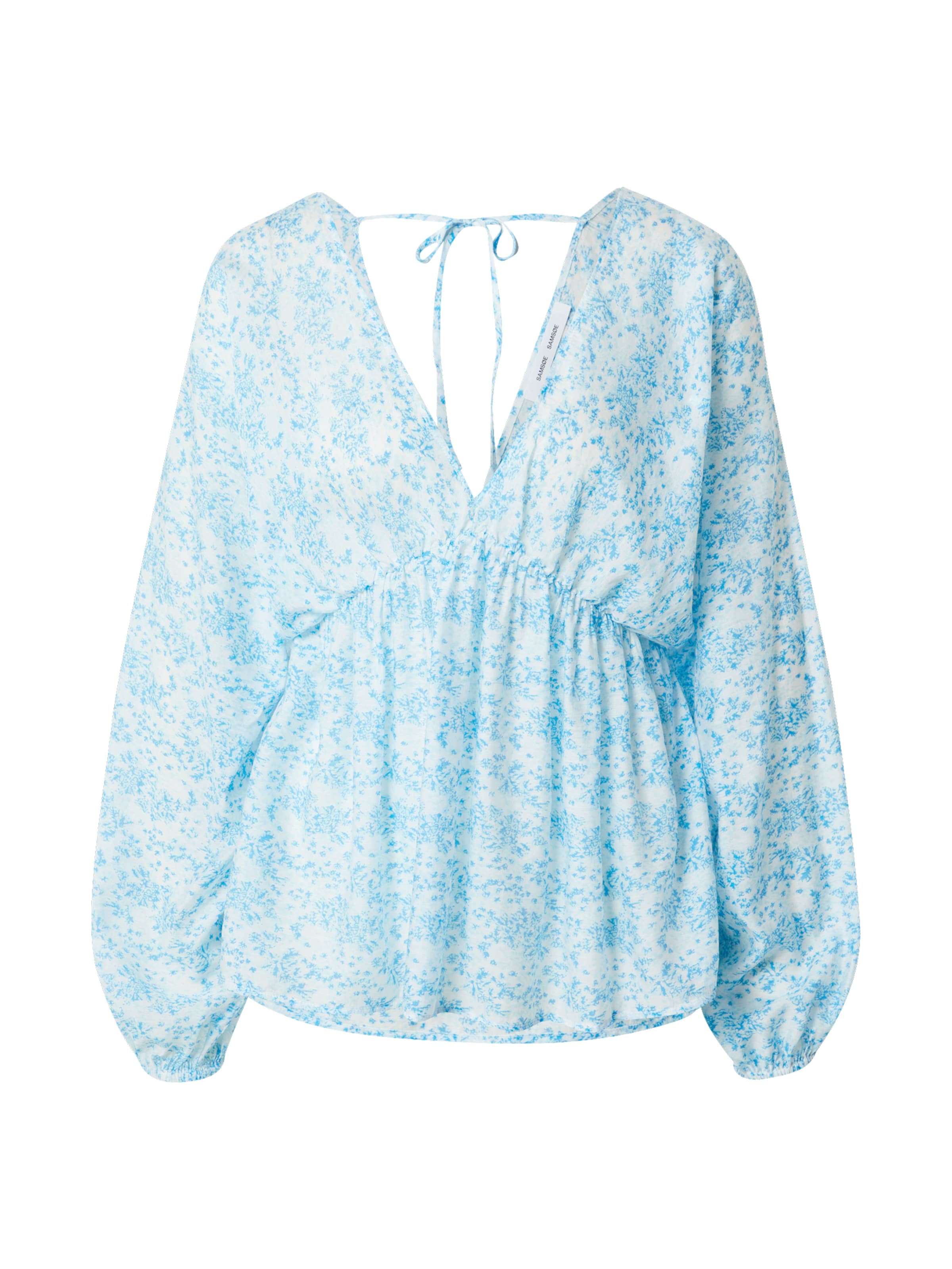 Samsøe Samsøe Blúz 'GERTRUD' - kék: elől