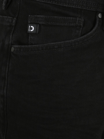 TOM TAILOR DENIM Loosefit Jeans in Schwarz