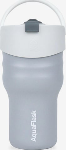 AquaFlask Láhev na vodu 'AquaFlask Termoláhev TUMBLER 591 ml' – šedá: přední strana