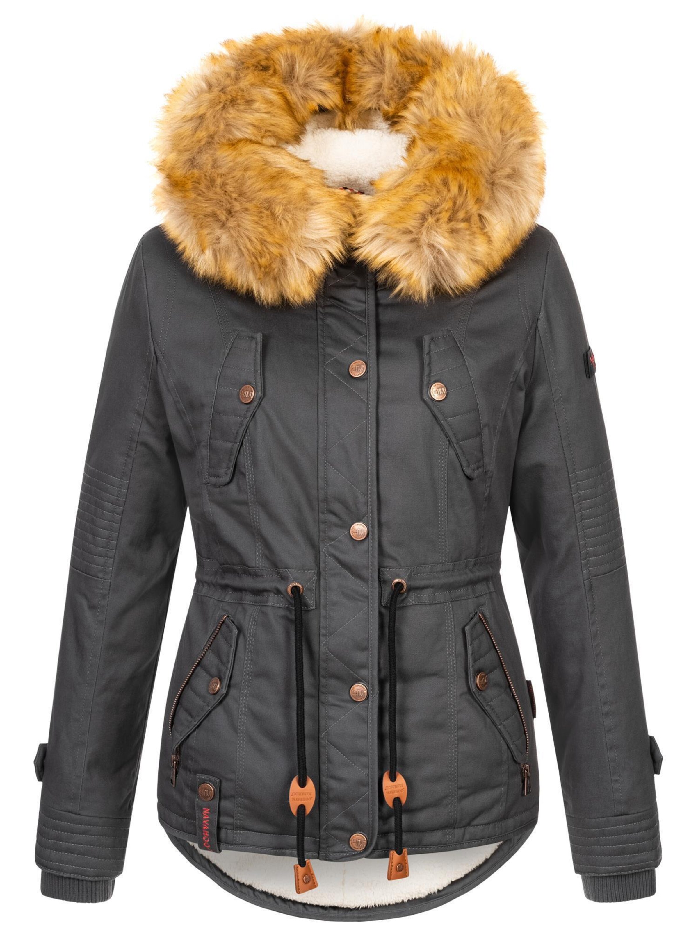 NAVAHOO Jacke 'Pearl' in Grau