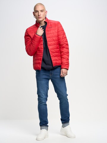 BIG STAR Between-Season Jacket 'Abelard' in Red