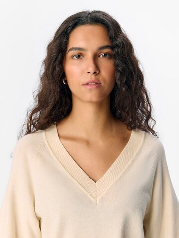 Pull-over 'OBJThess' OBJECT en beige