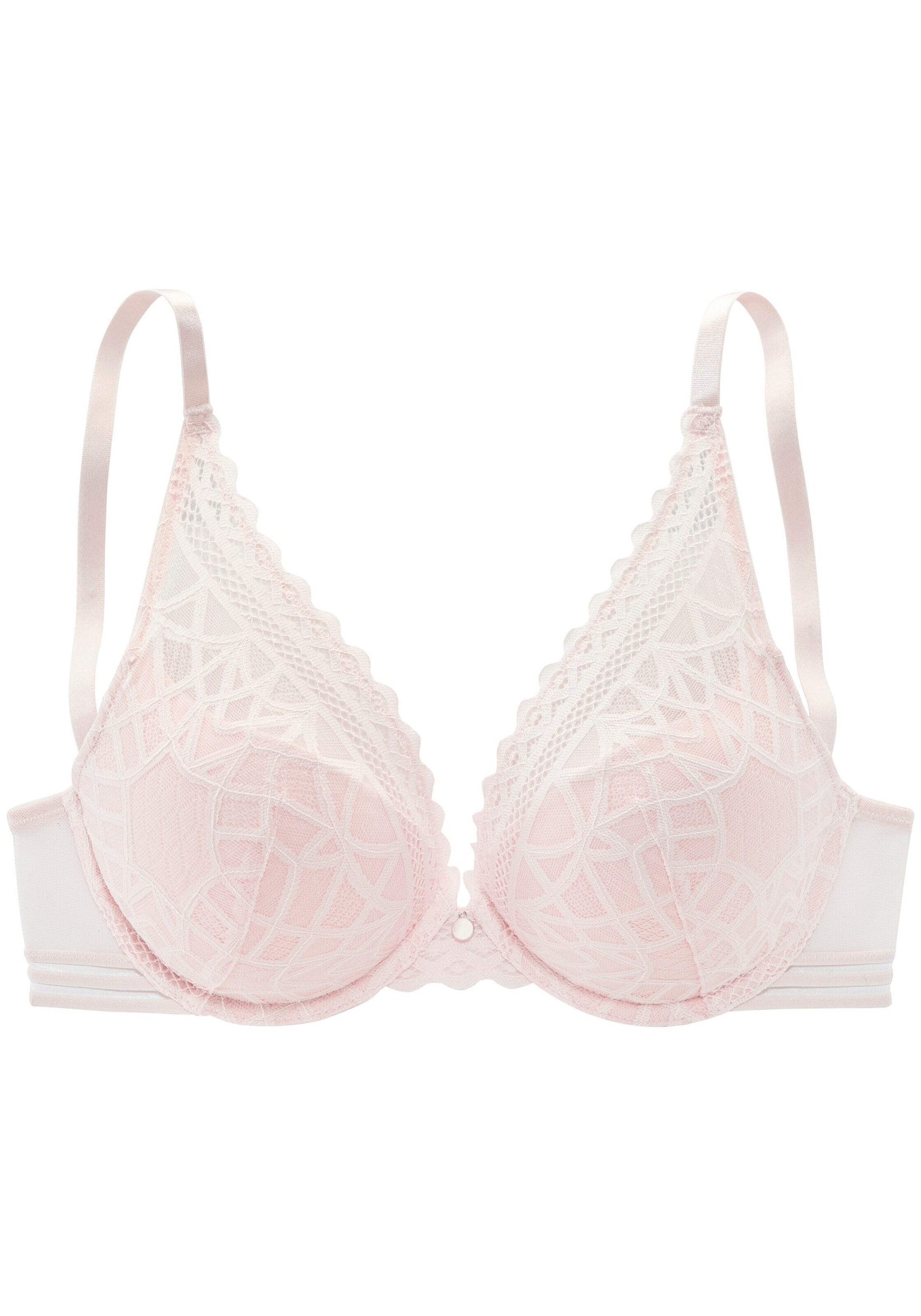 s.Oliver - Push-up Sujetador en rosa: frente