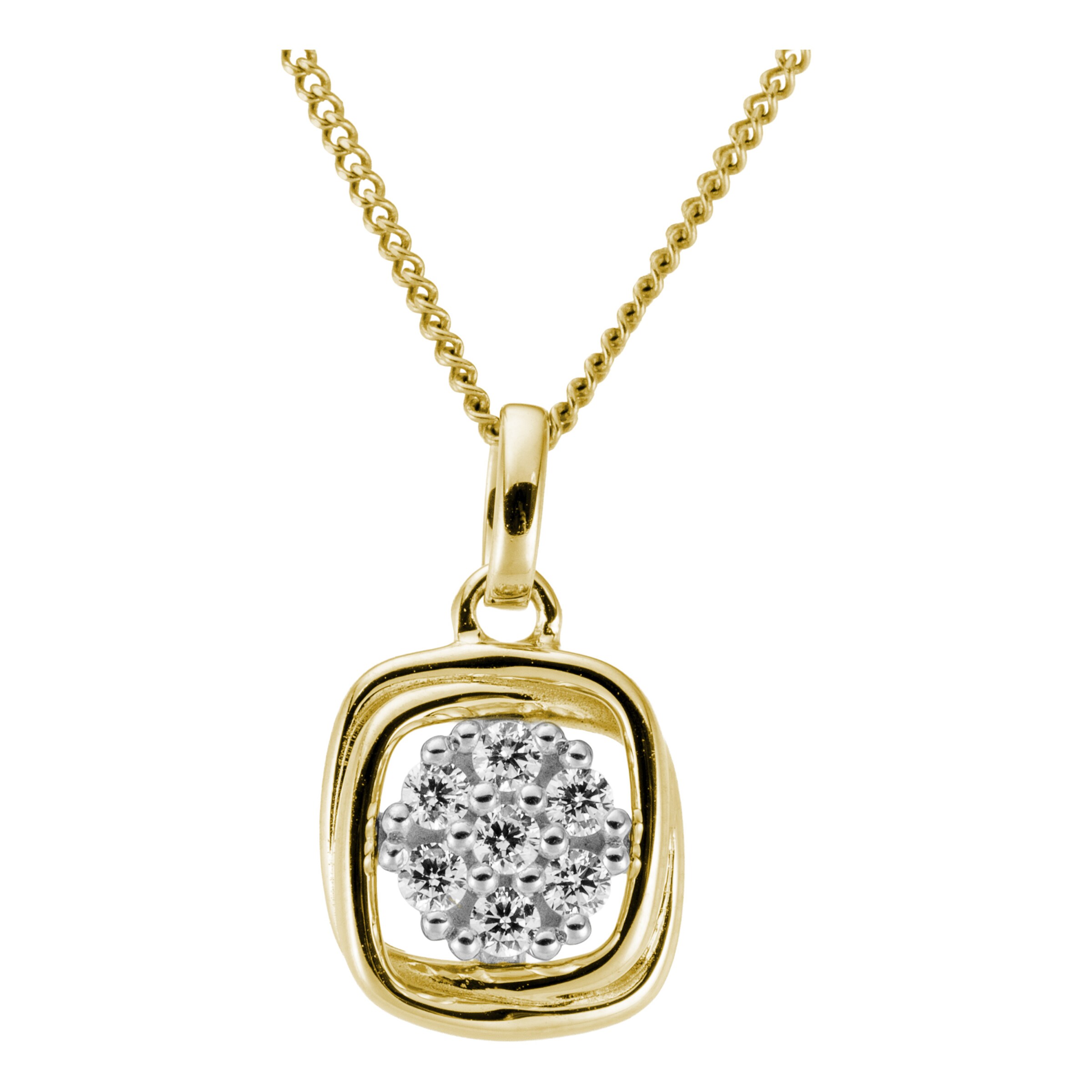 FIRETTI Pendant in Gold: front