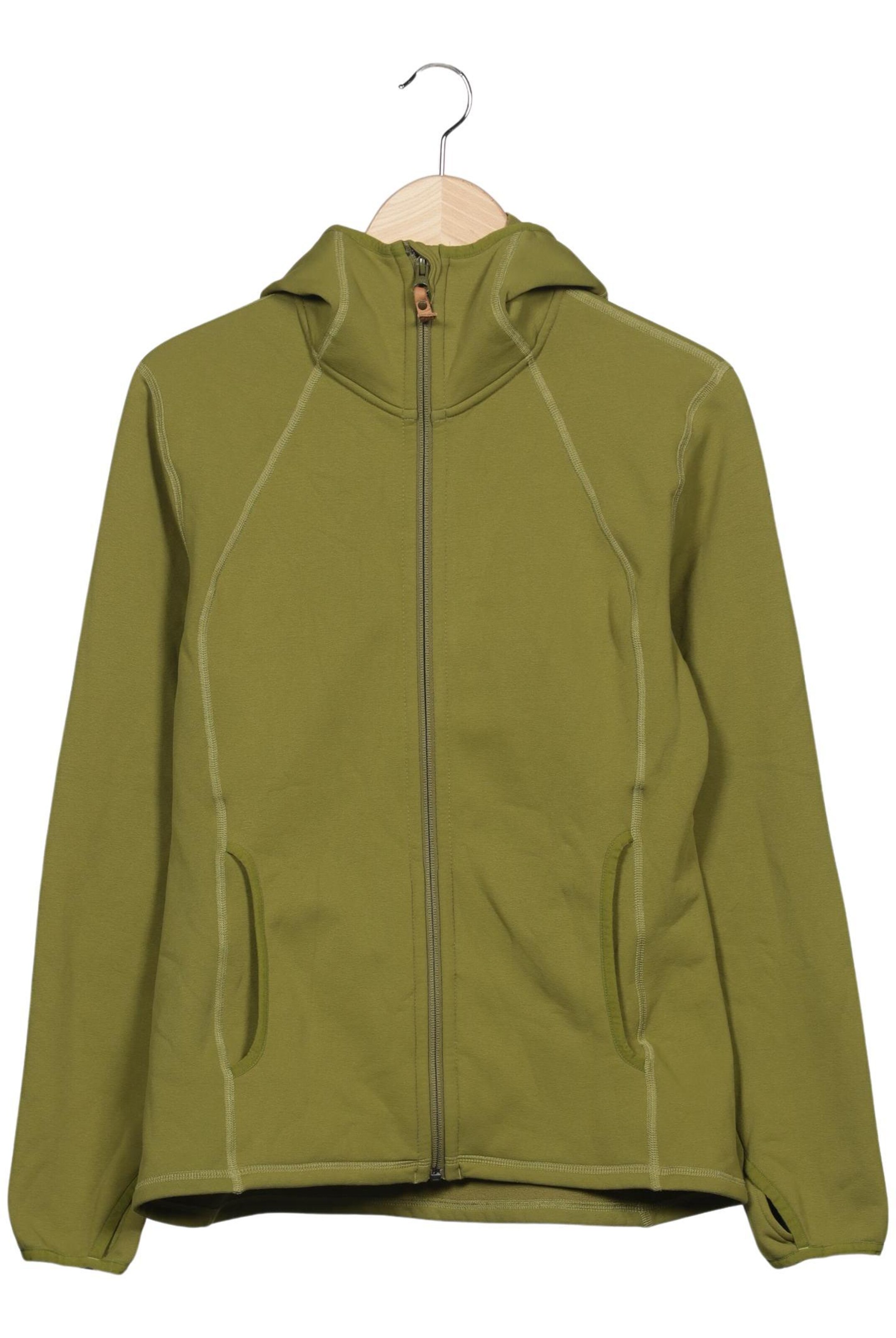 Fjällräven Sweatshirt & Zip-Up Hoodie in M in Green: front