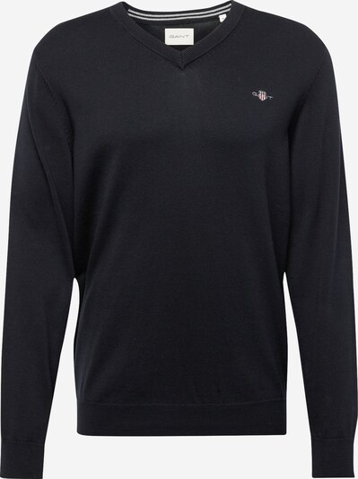 GANT Pullover 'CLASSIC' em navy / cinzento claro / vermelho cereja / preto, Vista do produto