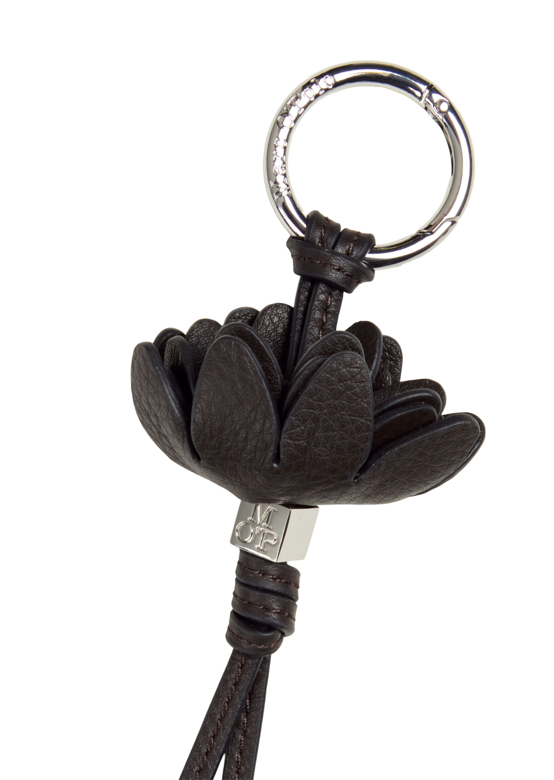 Marc O'Polo Sleutelhanger 'Kaya ' in Bruin