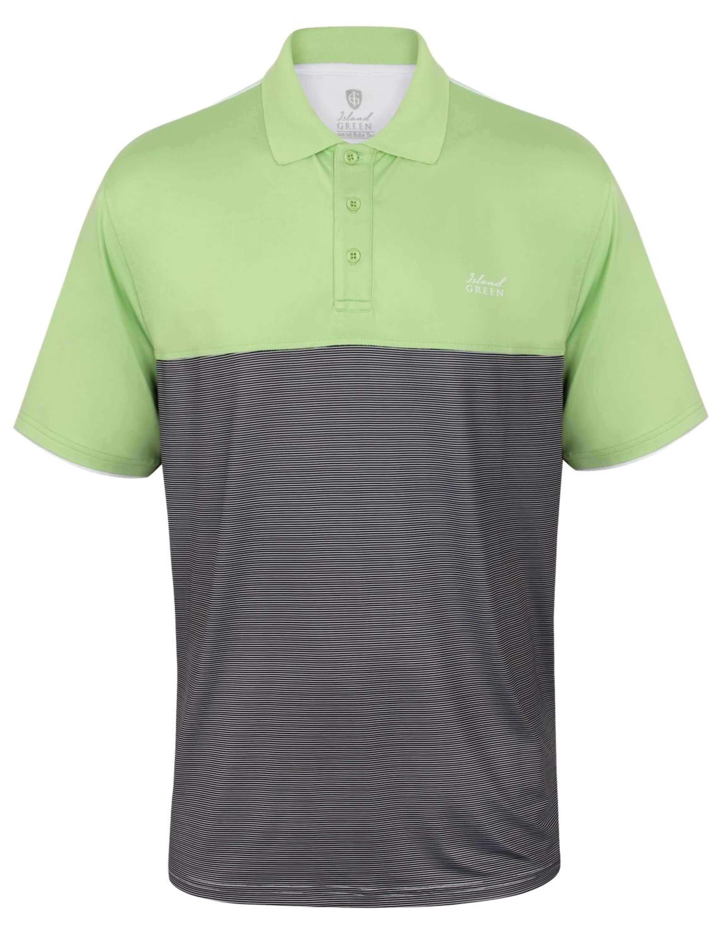 Cocain Underwear Shirt 'Poloshirt' in Green: front