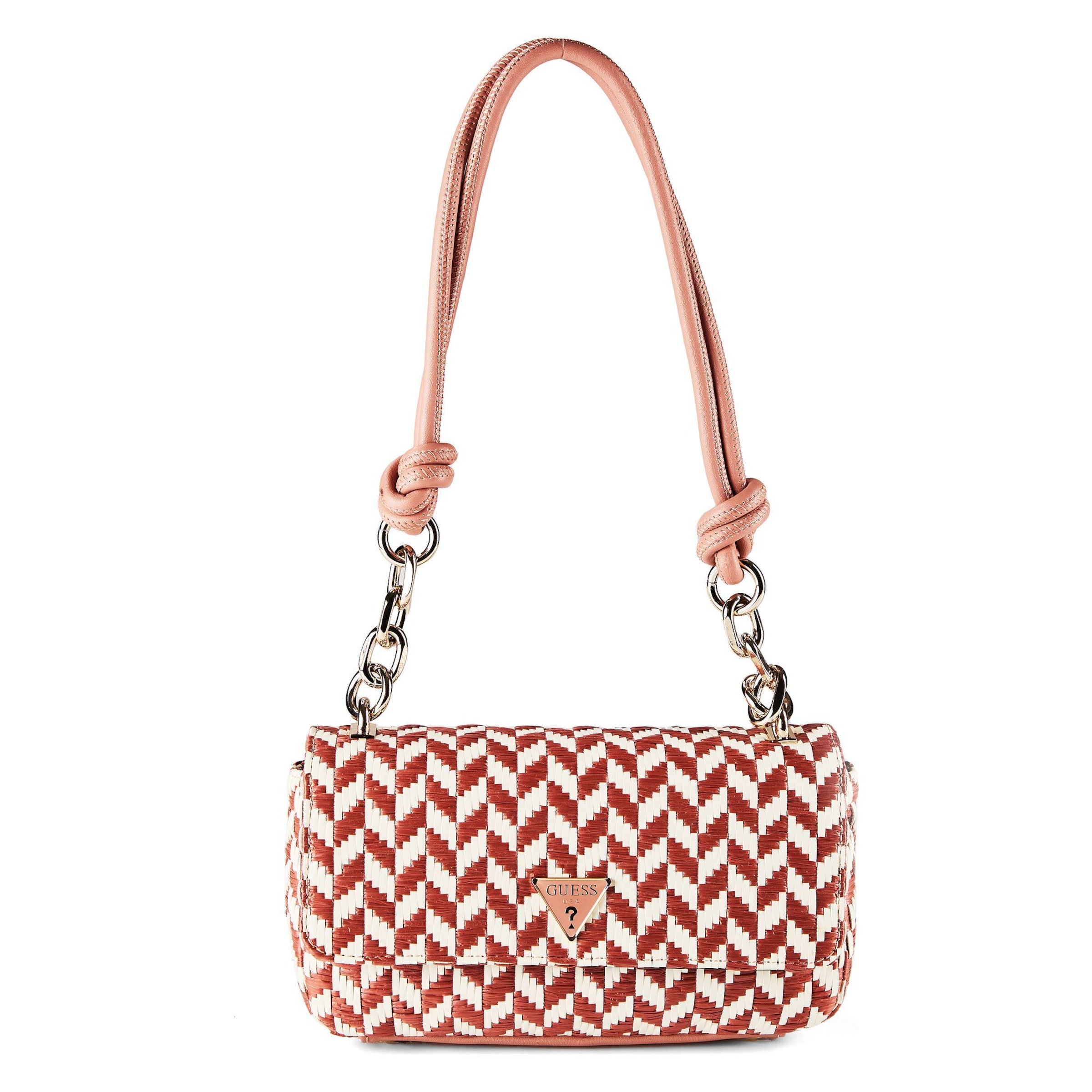 Borsa a spalla 'Tessi' di GUESS in rosso: frontale