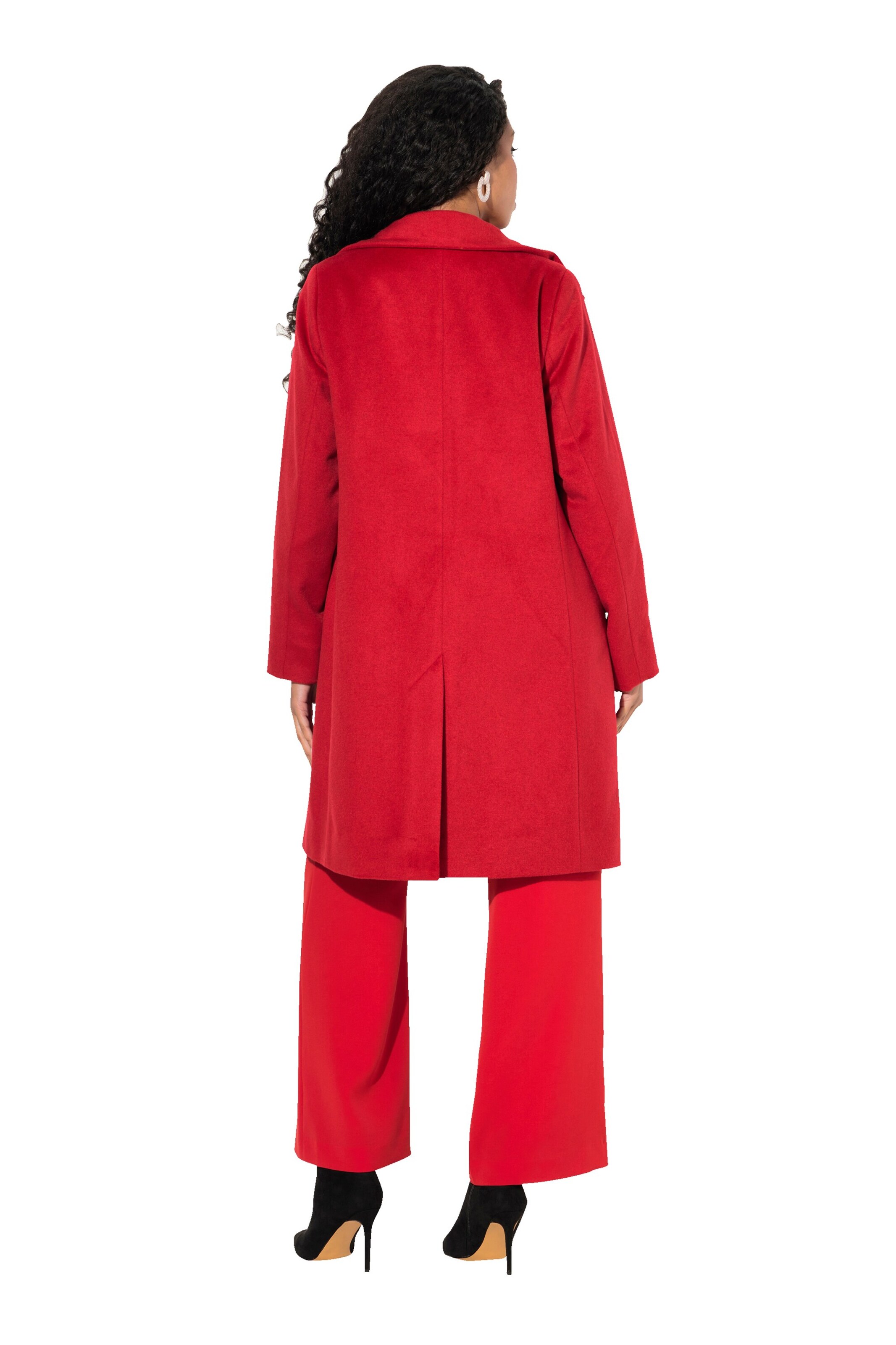 Ulla Popken Wintermantel in Rot