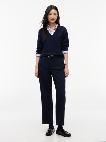 TOMMY HILFIGER - Bootcut Pantalón de pinzas en azul