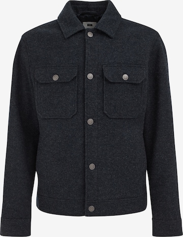 WE FashionPrijelazna jakna - plava boja: prednji dio