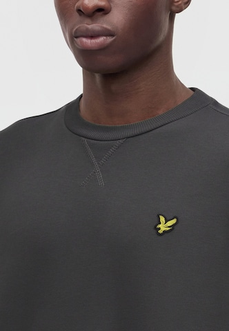 Bluză de molton de la Lyle & Scott pe gri