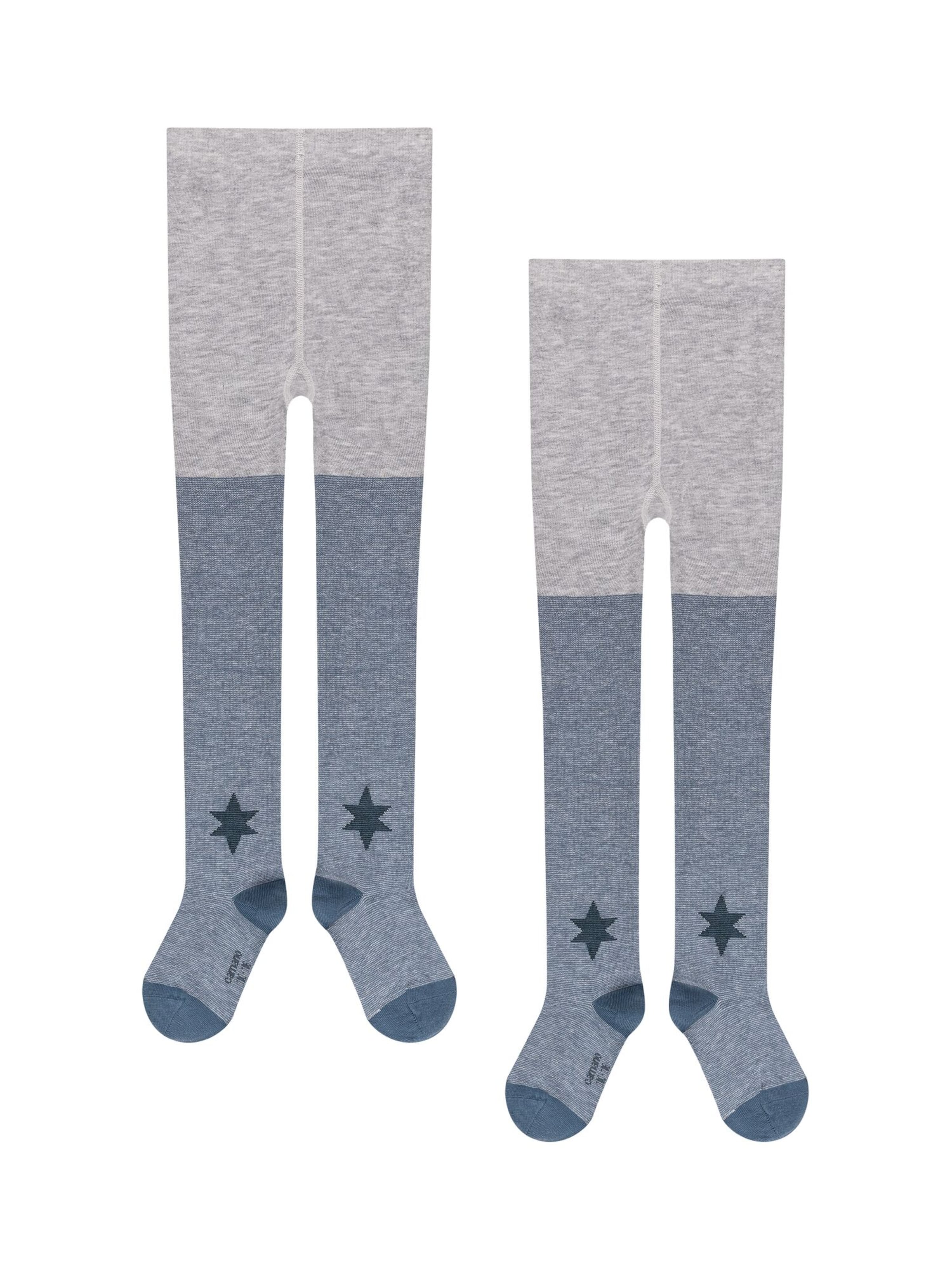 camano Tights in Blue: front