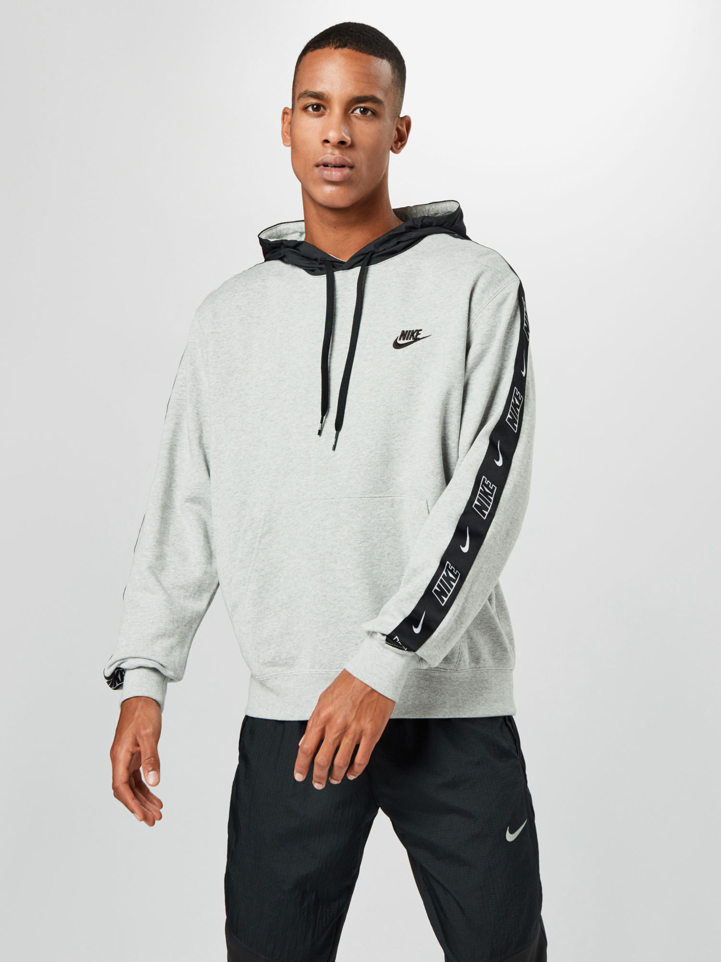 Männer Sweat Nike Sportswear Sweatshirt in Graumeliert - YB70844 Männer Sweat Nike Sportswear Sweatshirt in Graumeliert - YB70844