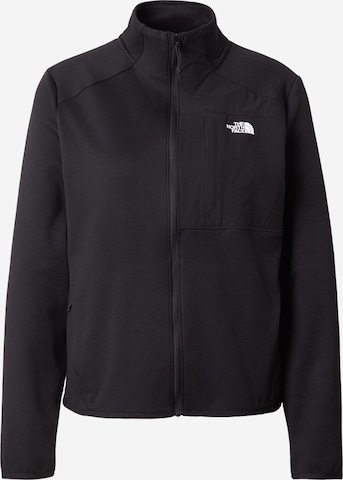 THE NORTH FACE Bluza polarowa funkcyjna w kolorze czarny: przód