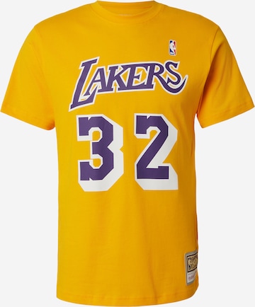 geltona Mitchell & Ness Marškinėliai 'NBA LAKERS MAGIC JOHNSON': priekis