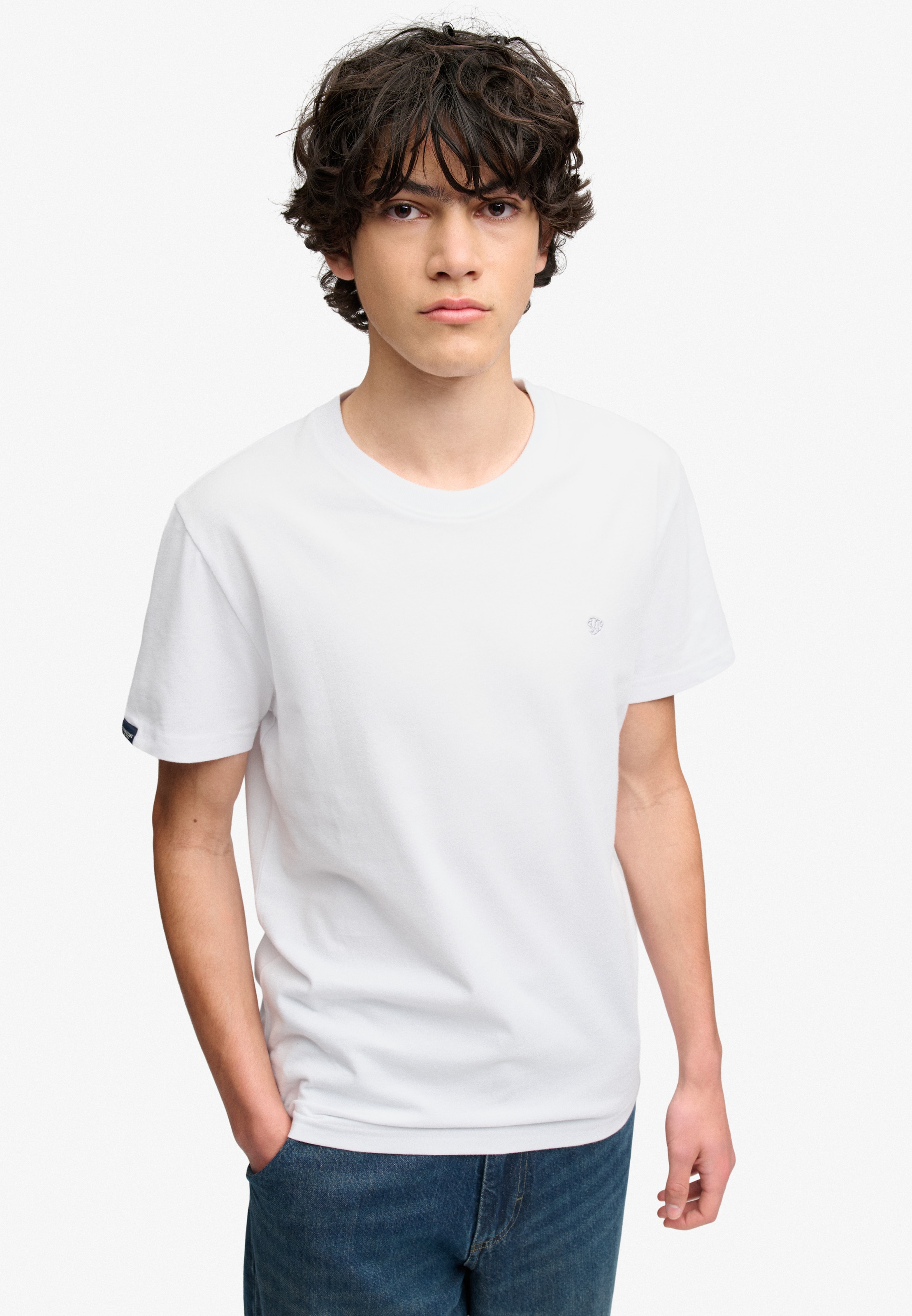 Superdry & Co Shirt in White: front
