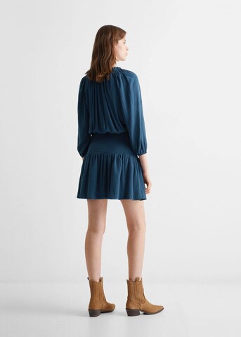 MANGO TEEN Dress 'Ocean' in Blue