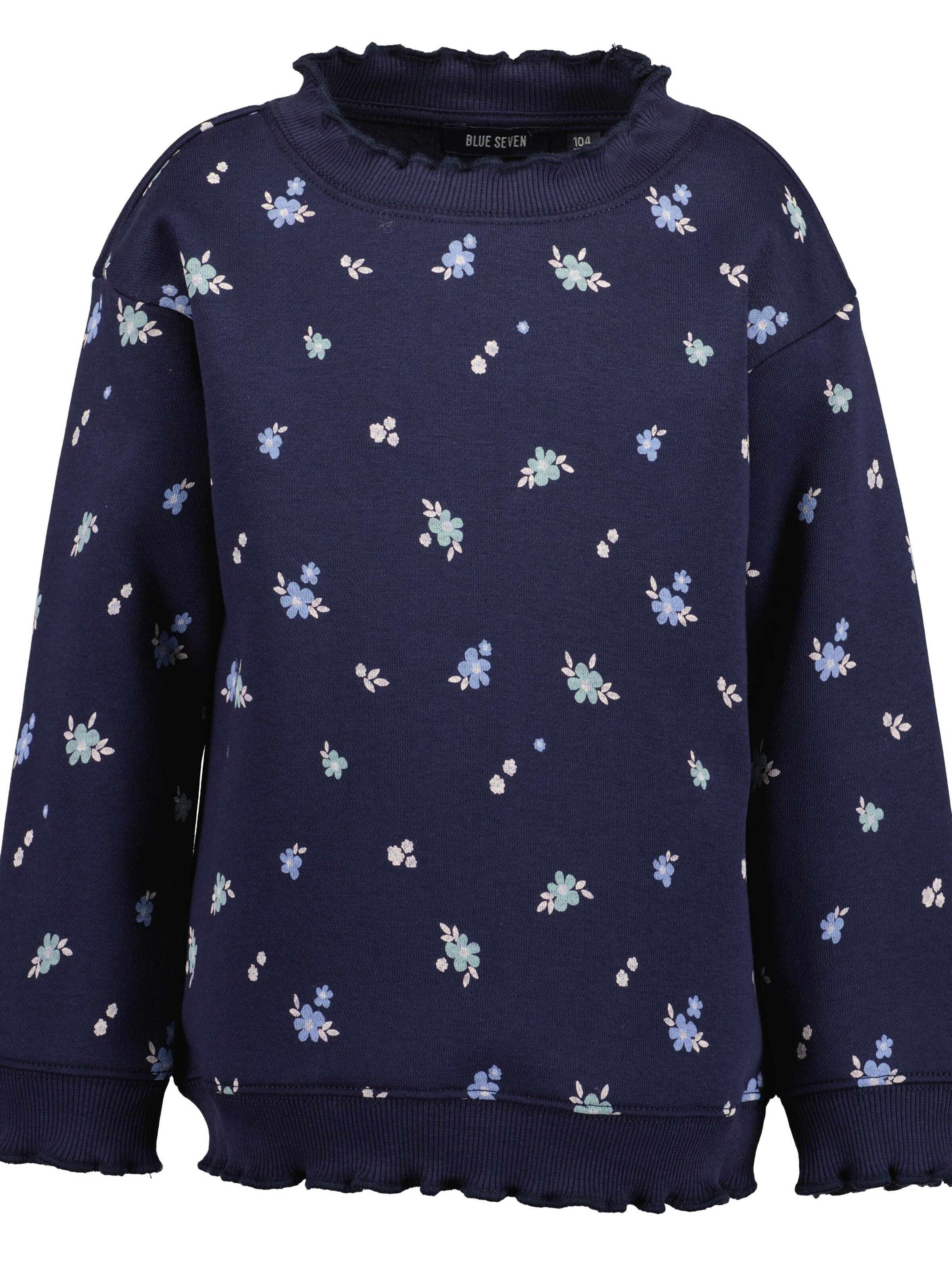 BLUE SEVEN Sweatshirt‌‌‌‌‌‌‌‌‌ in Blau: Vorderseite