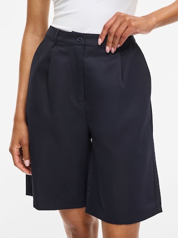 VILA - Pierna ancha Pantalón plisado 'VICarel' en azul