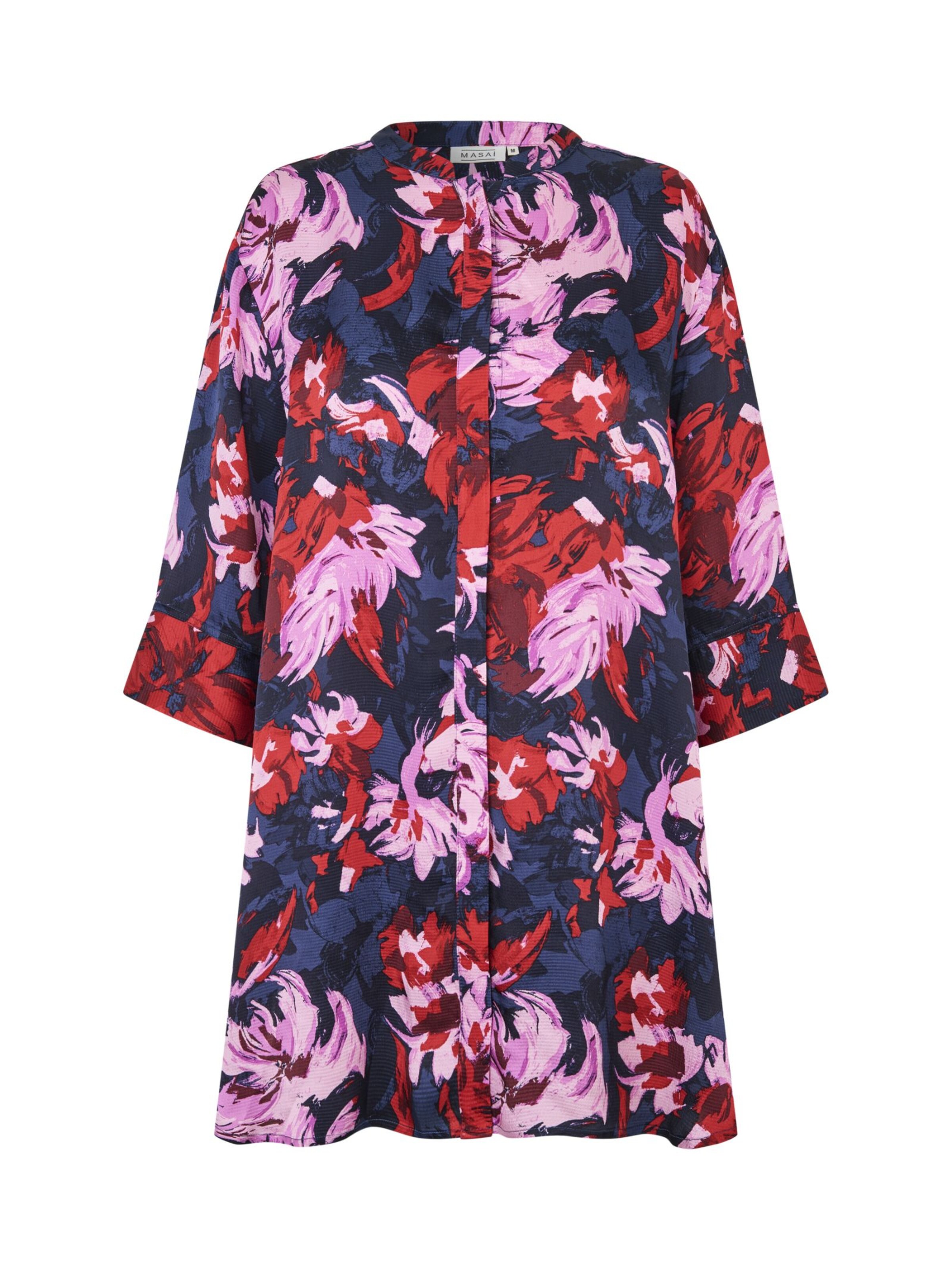 Masai Bluse 'Geam' i rød: forside