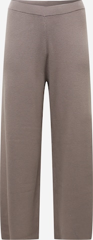 Calvin Klein Curve Zvonové kalhoty Kalhoty – hnědá: přední strana