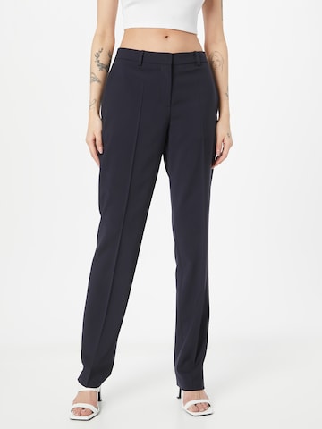 BOSS Black Regular Pantalon 'Tameah' in Blauw: voorkant