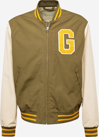 Giacca di mezza stagione 'VARSITY' di GANT in verde: frontale