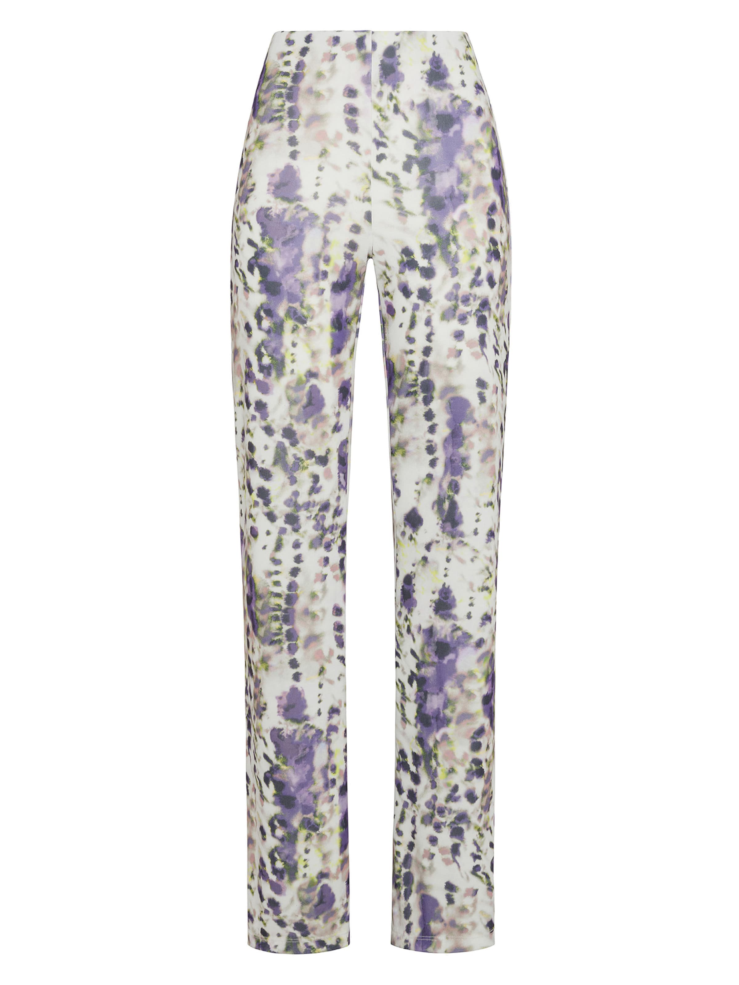 DEHA Flared Sporthose in Lila: Vorderseite