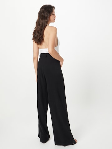 Nasty Gal Wide Leg Hose in Schwarz