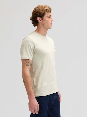 Lee Shirt 'Shortsleeve Patch Logo' in Beige