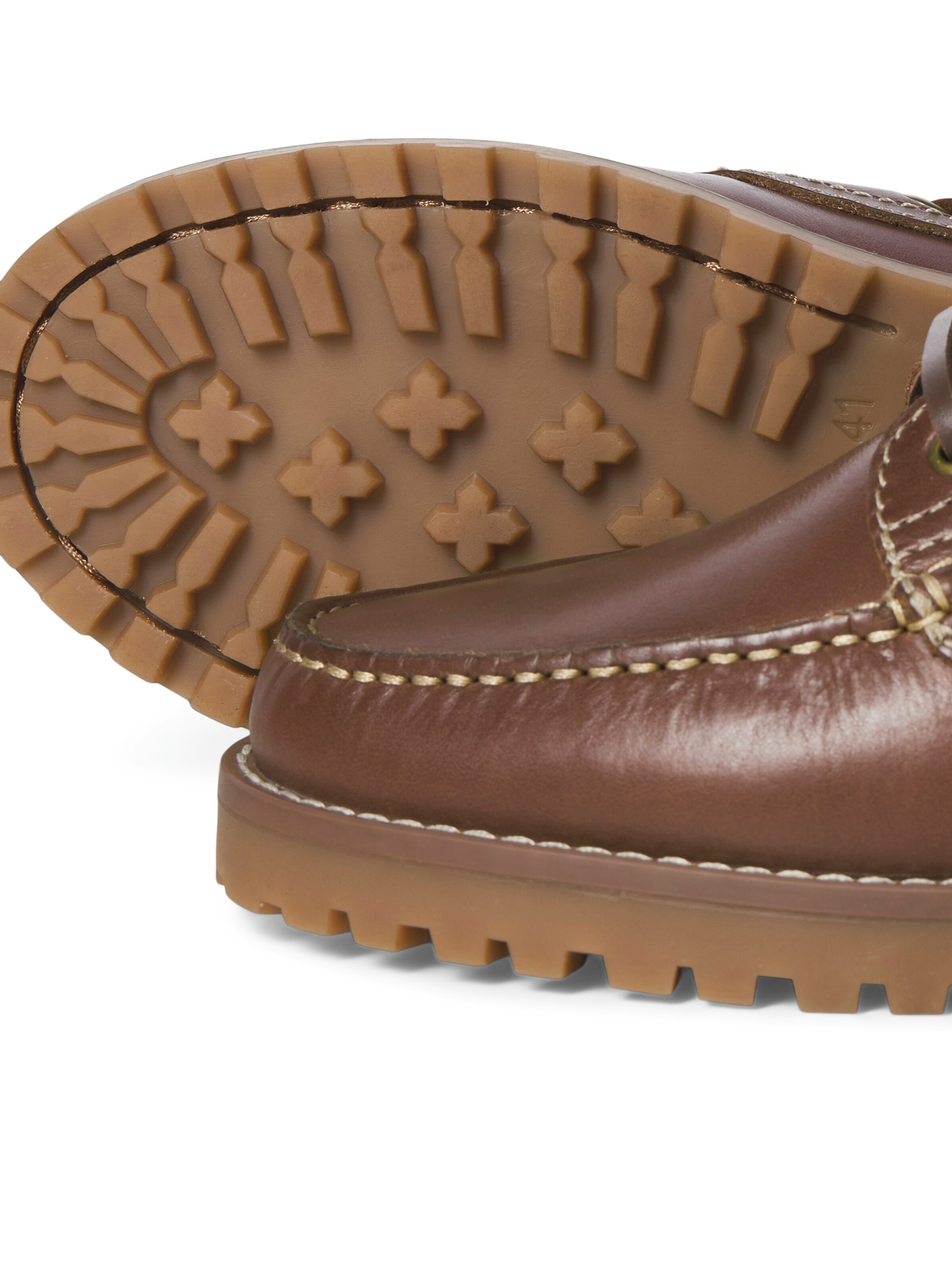 JACK & JONES Мокасины 'JFWBROOKLYN' в Коричневый