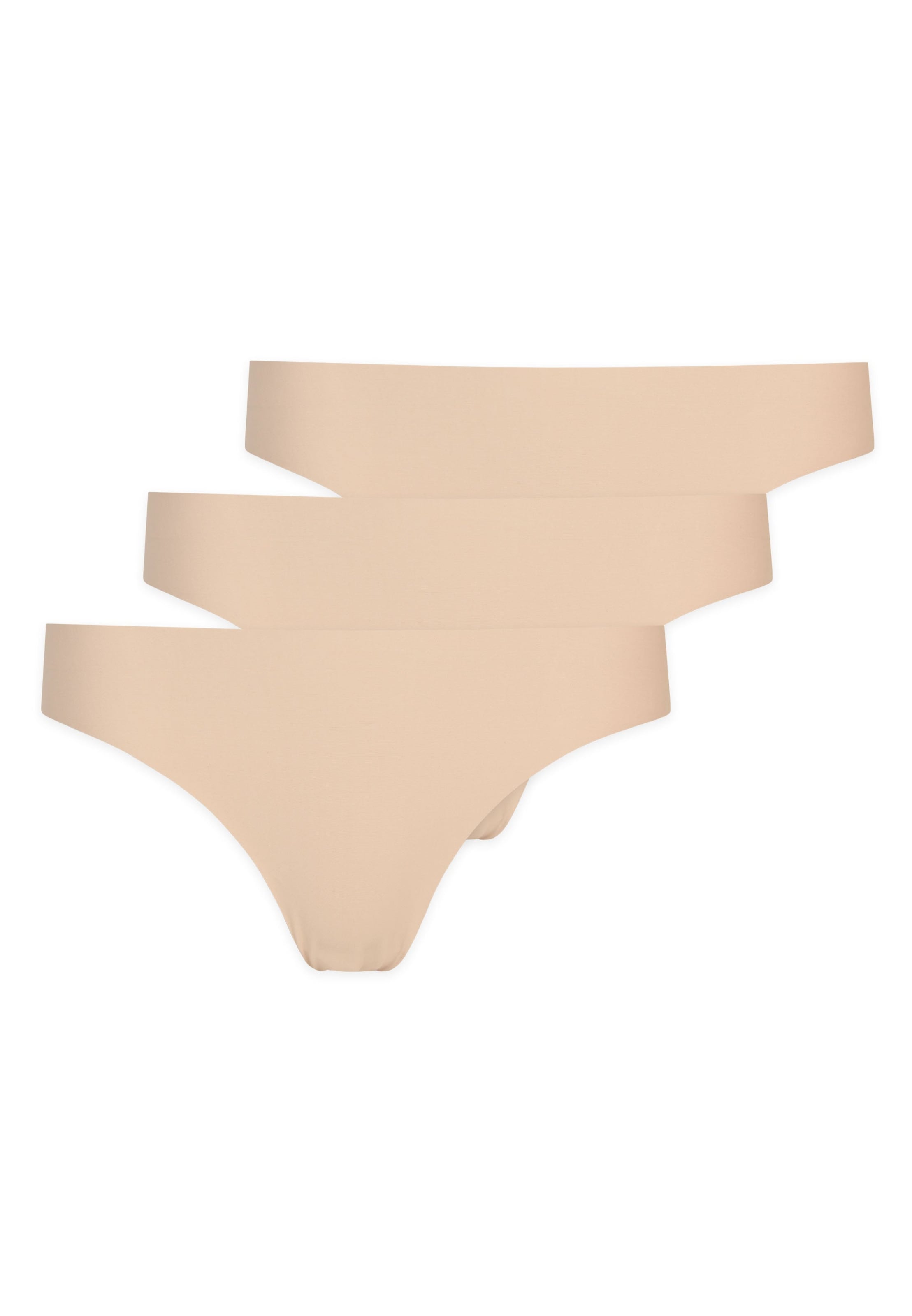 SNOCKS Tanga – béžová: přední strana