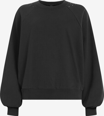 AllSaints Sweatshirt in Zwart: voorkant