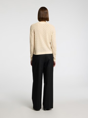 Cardigan SELECTED en beige