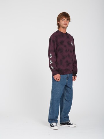 Volcom Sweatshirt 'ICONIC STONE' in Purple