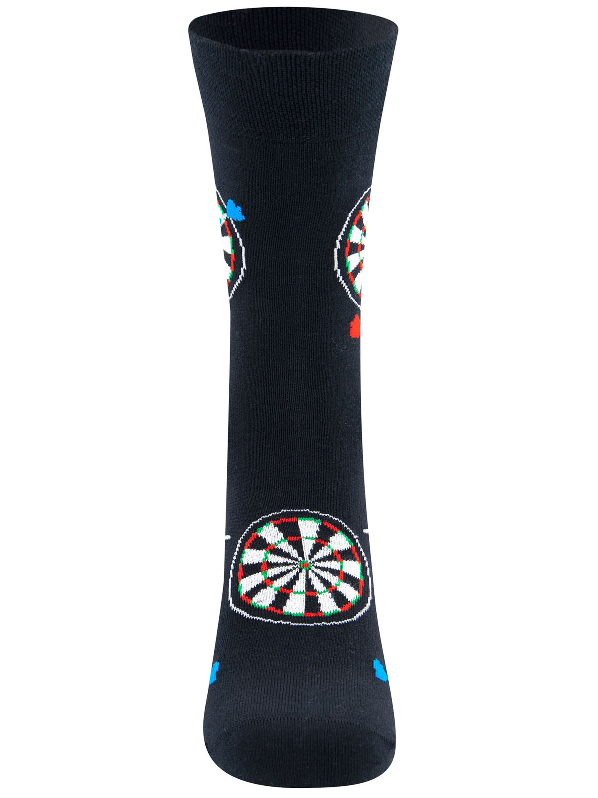 EWERS Κάλτσες 'Darts' σε μαύρο