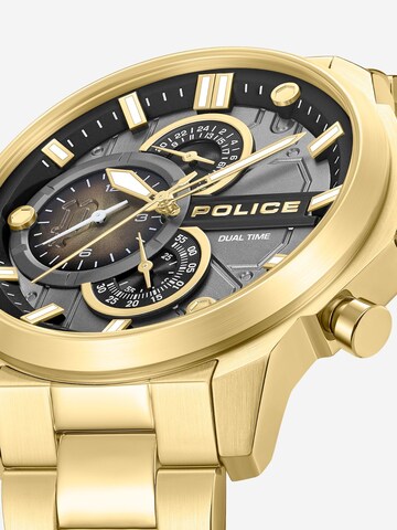 POLICE Quarzuhr ' Reactor ' in Gold