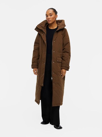 OBJECT Winter Coat in Brown: front