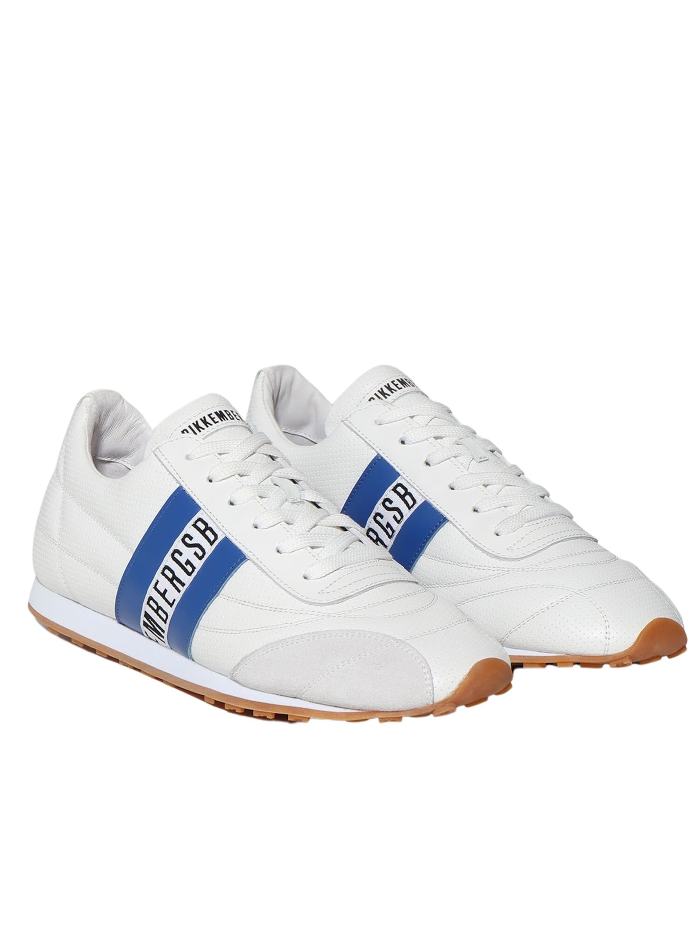 BIKKEMBERGS Sneaker low 'Soccer' i hvid