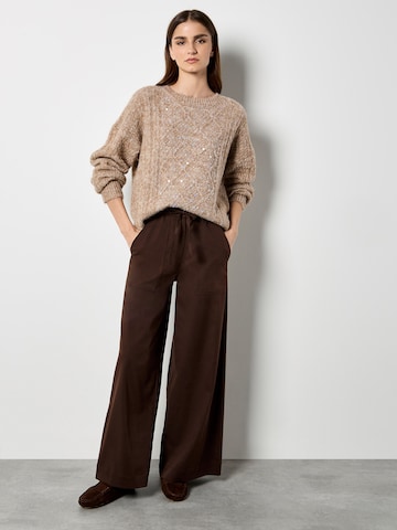 Pull-over Apricot en marron
