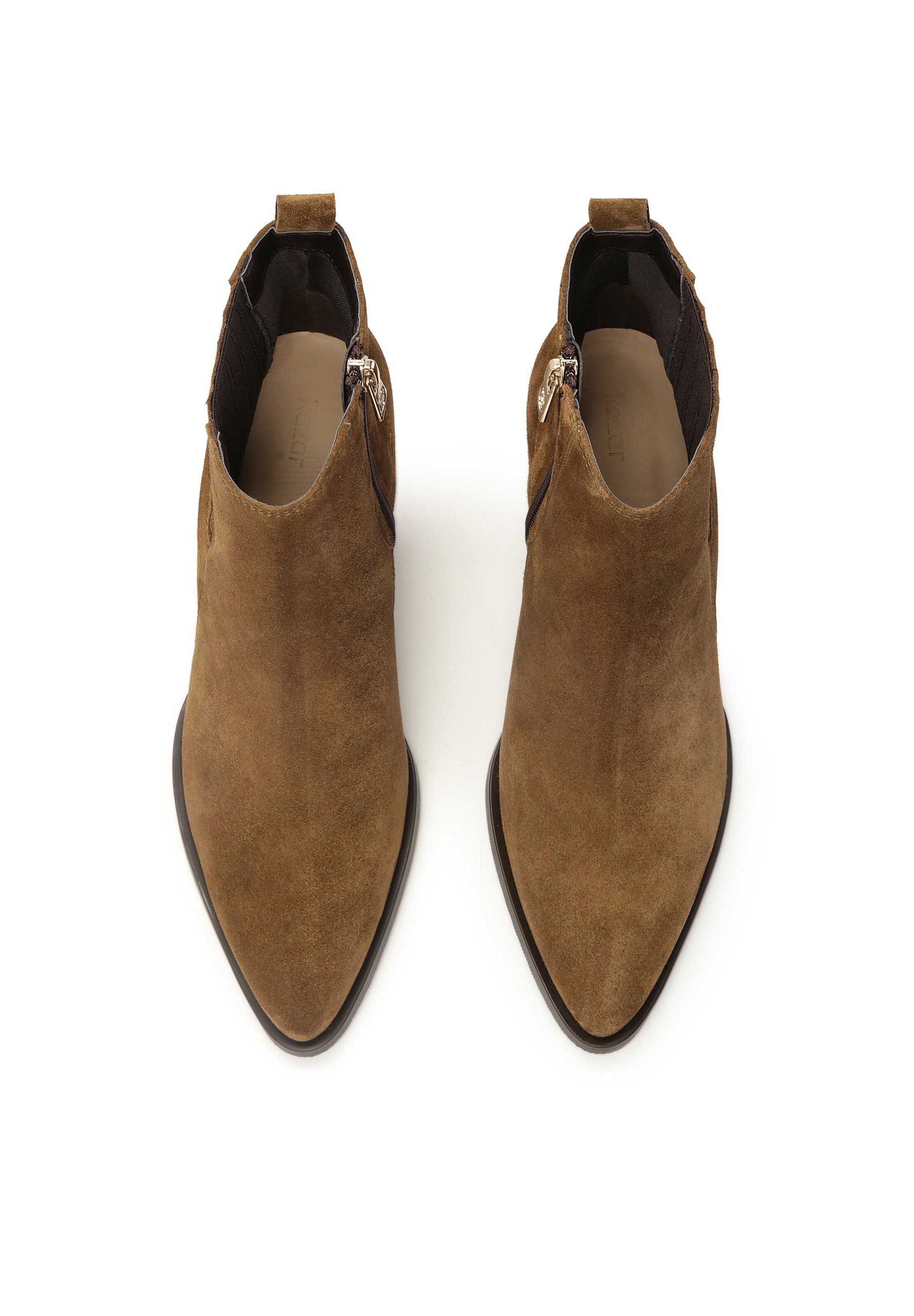 Kazar Боти до глезена в кафяво