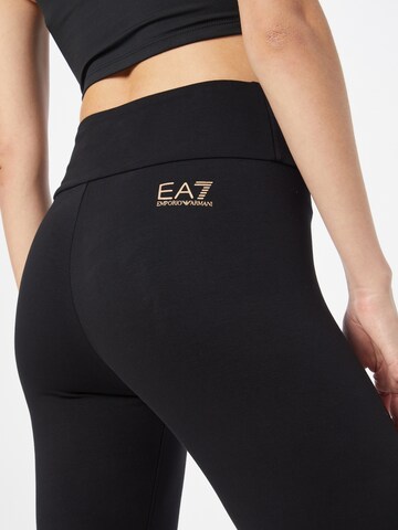 EA7 Emporio Armani Skinny Leggings i svart