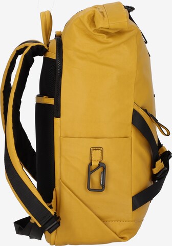 Piquadro Backpack 'Harper' in Yellow