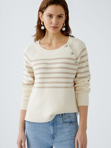 OUI Pullover in Beige: Vorderseite