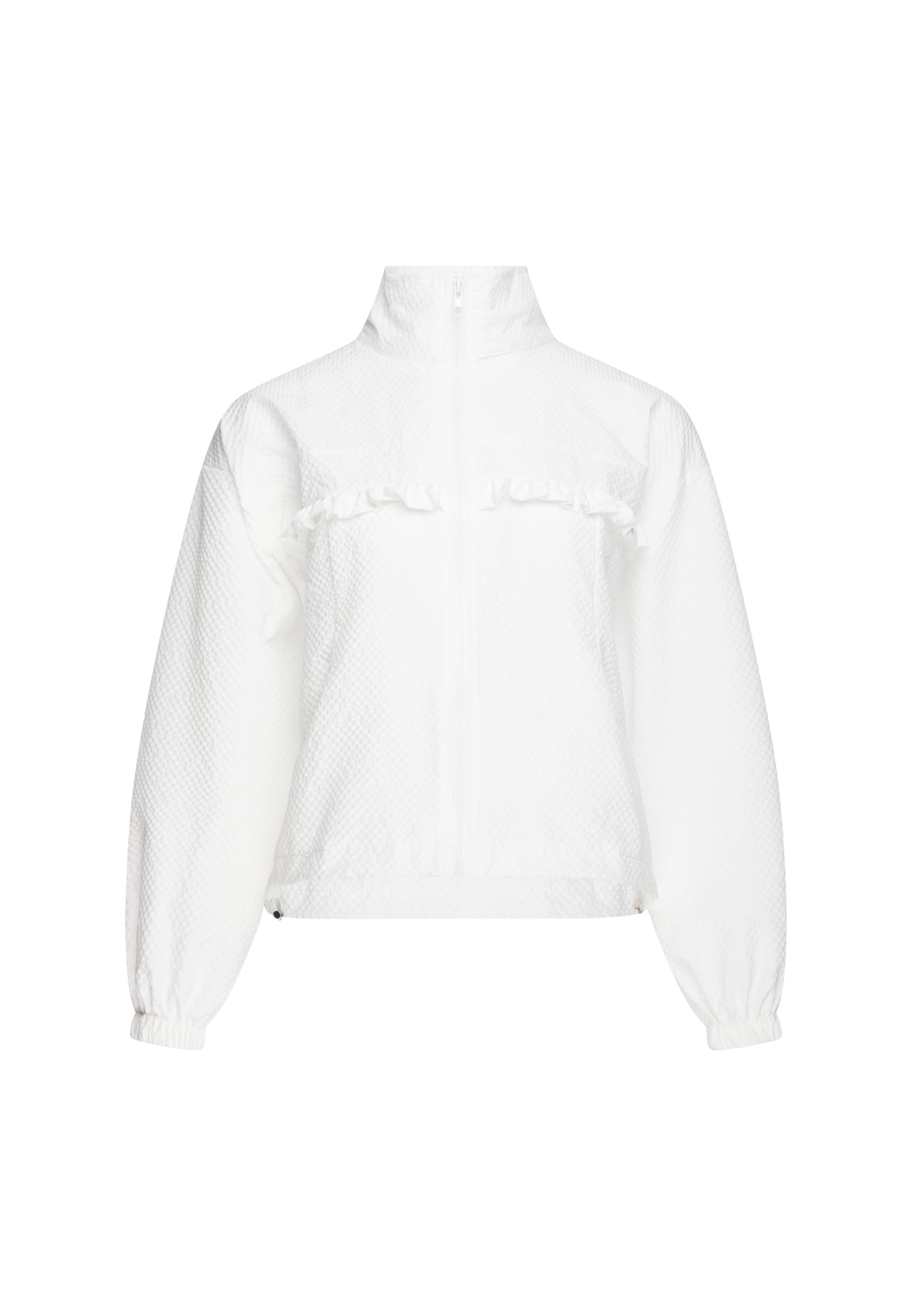 myMo ATHLSR Between-Season Jacket in White: front