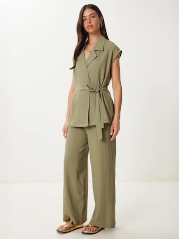 Pantalons de tailleur Happiness İstanbul en vert